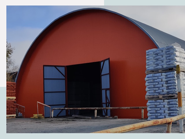 Полукруглые ангары по цене от 607 руб. в Батайск