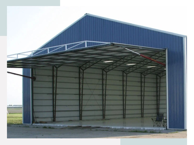 Прямо стенные ангары в Батайске