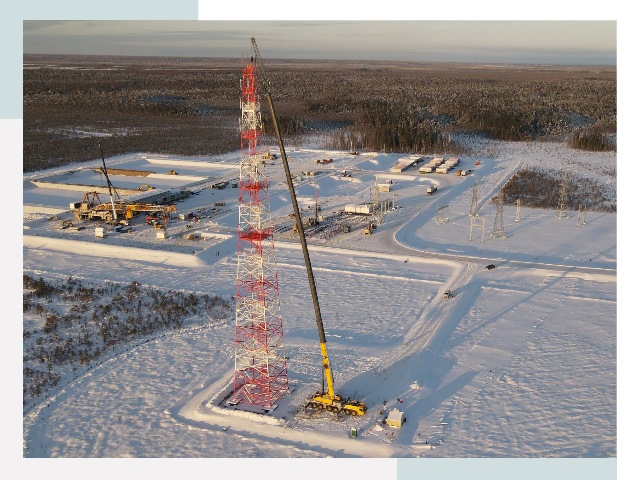 Мачты связи в Батайске