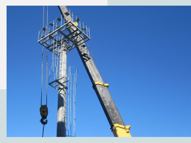 Монтаж осветительных мачт в Батайск от 607 руб.