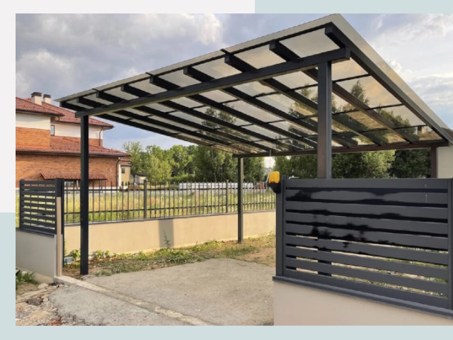 Металлические навесы в Батайск от 607 руб. за м²