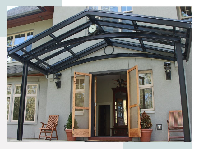 Козырьки металлические в Батайске