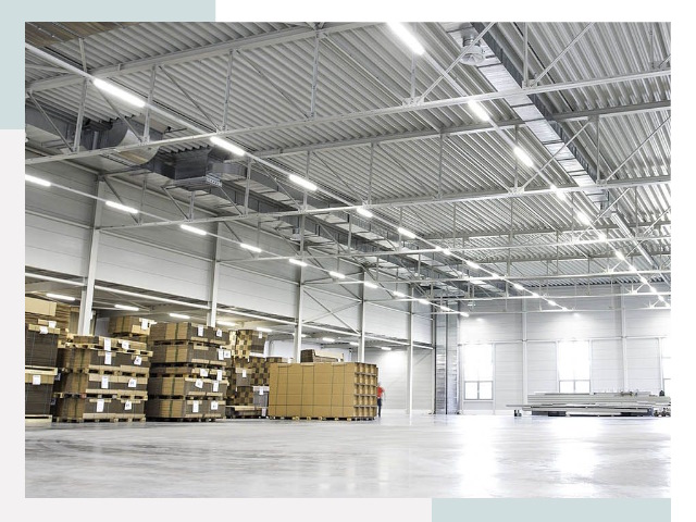 Освещение ангаров в Батайске